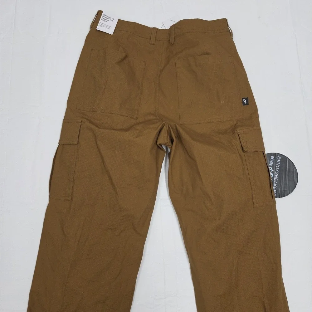 Nike Club Cargo Pants Woven British Tan Brown FZ5765-281 Men's Size 34x30